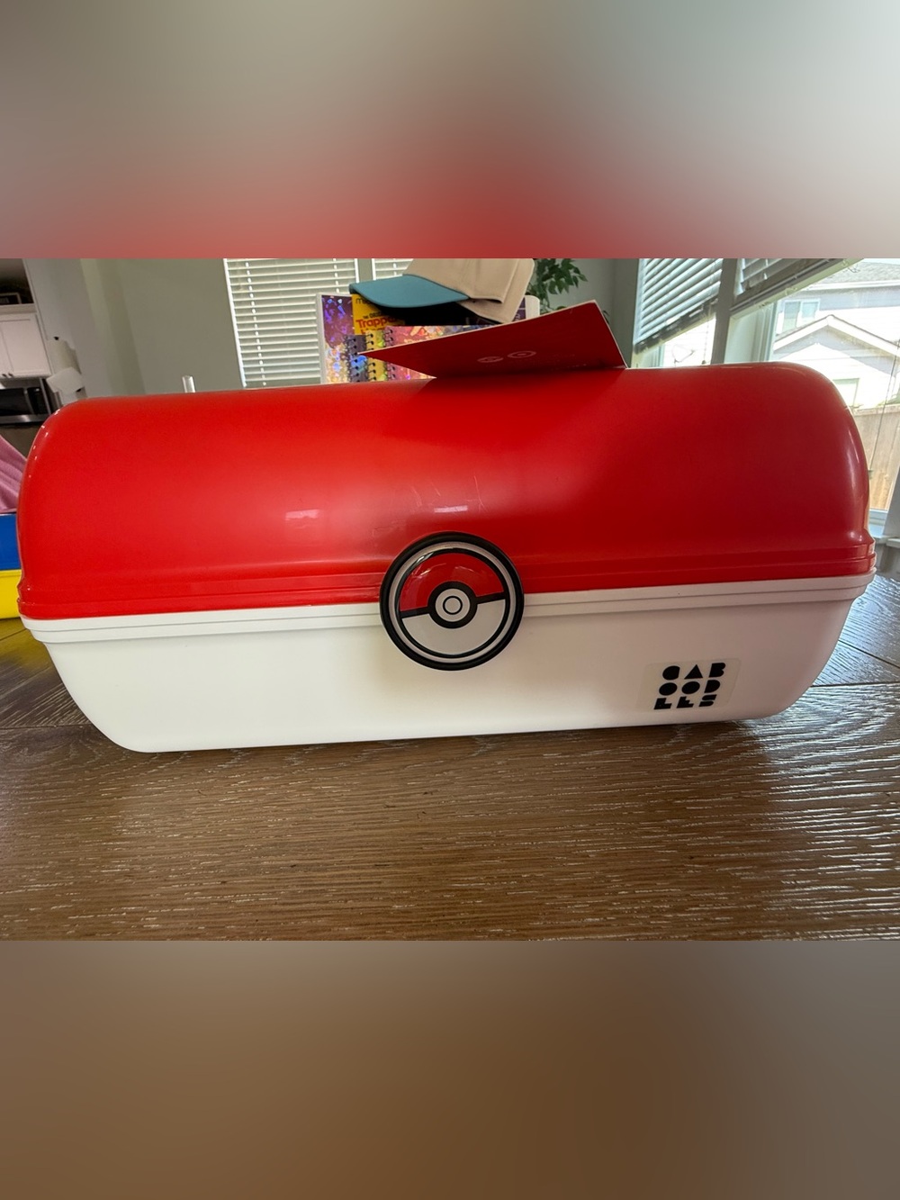 Caboodles Red and White Poké Ball-Themed Game Case Pokemon x Target